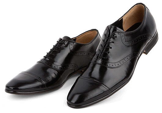 【黑色浅棕深棕】高级手工定制男士复古断层设计高端定制皮鞋意大利小牛皮